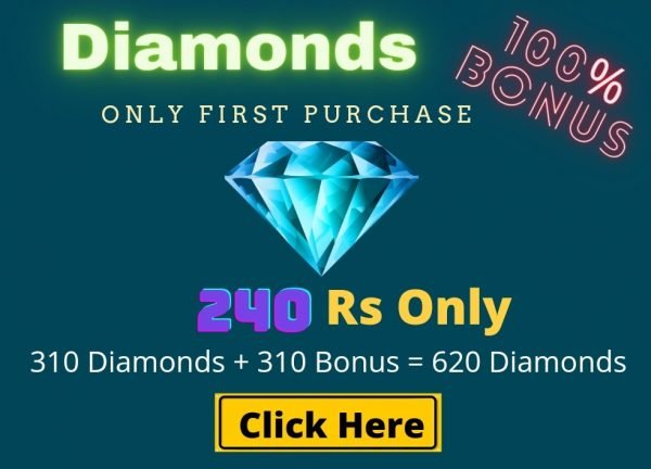 Top Up 310 Diamonds + 310 Bonus = 620 💎
