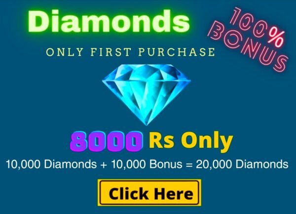 Top Up 10,000 Diamonds + 10,000 Bonus = 20,000 ?